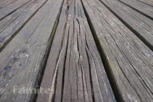 天然木　ウッドデッキ